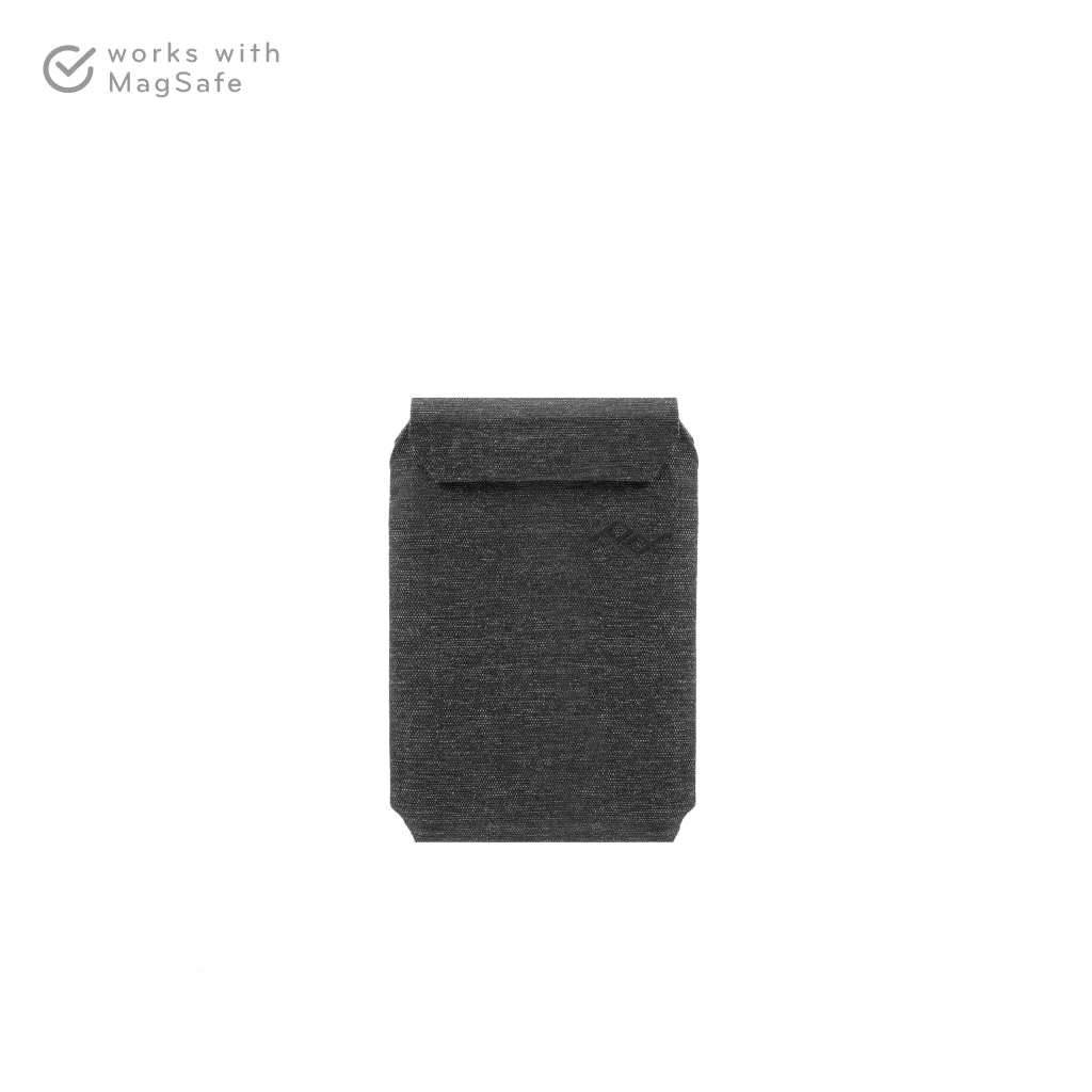 Mobile Wallet | Slim Wallet | Charcoal | Fabric - Image 10
