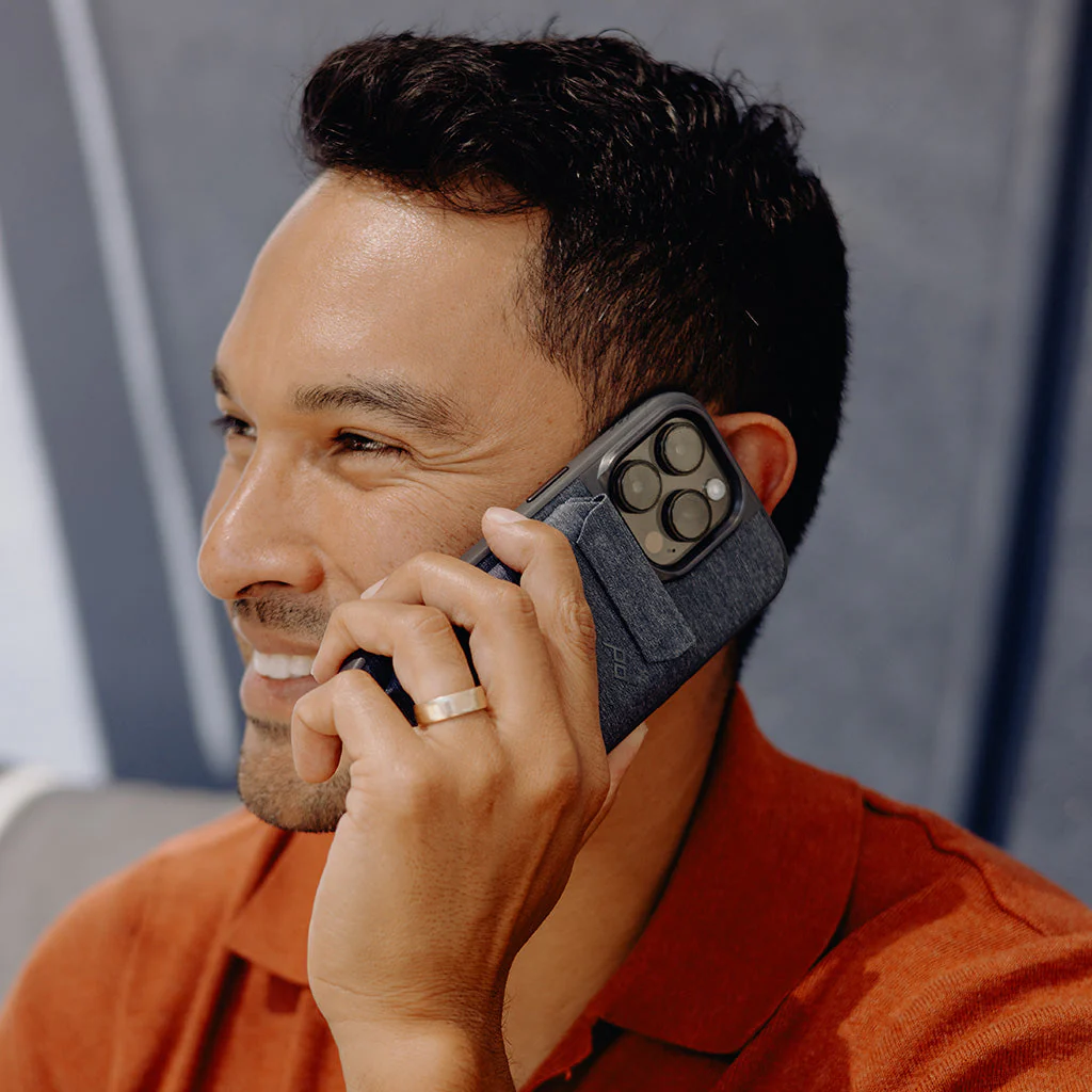 Mobile Wallet | Slim Wallet | Charcoal | Fabric - Image 4