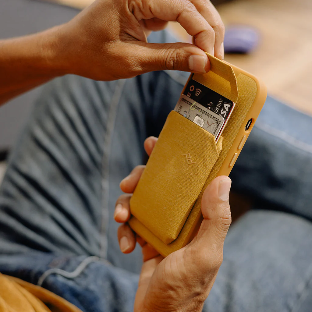 Mobile Wallet | Slim Wallet | Charcoal | Fabric - Image 5