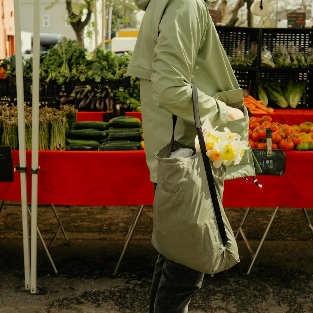 Packable Tote | Sage - Image 4