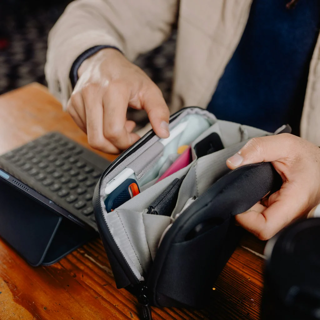 Tech Pouch | Small | Black - Image 15