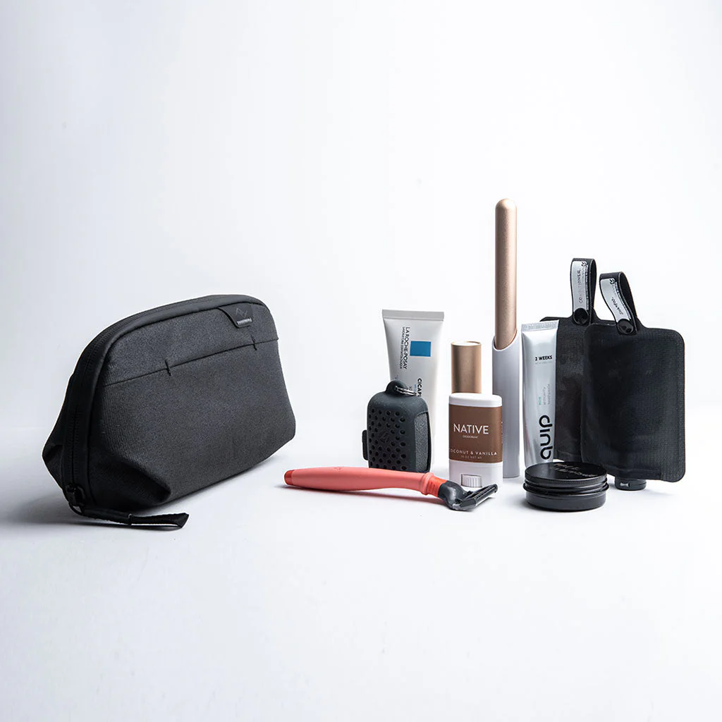 Small Wash Pouch | Black - Image 7