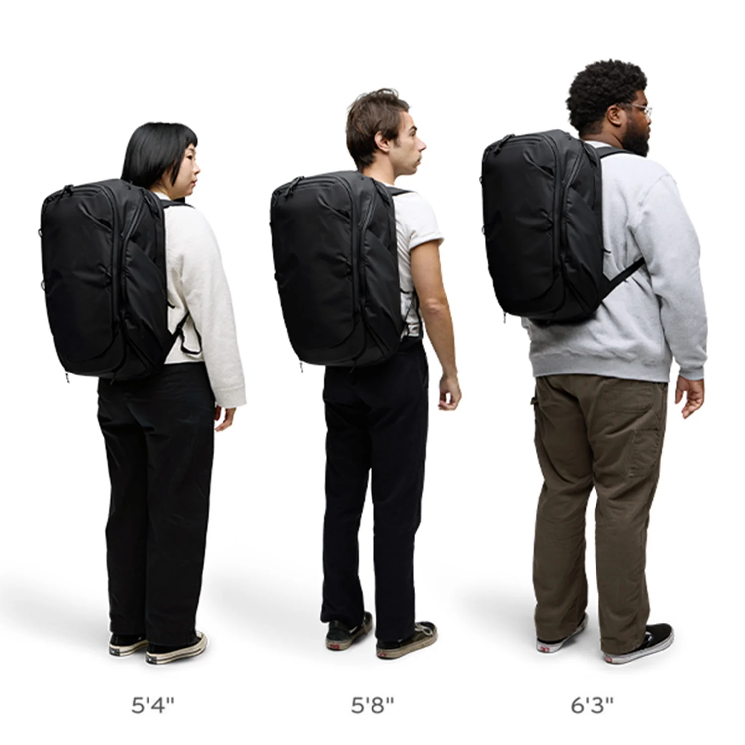 Travel Backpack | 45L | Black (PFAS) - Image 14