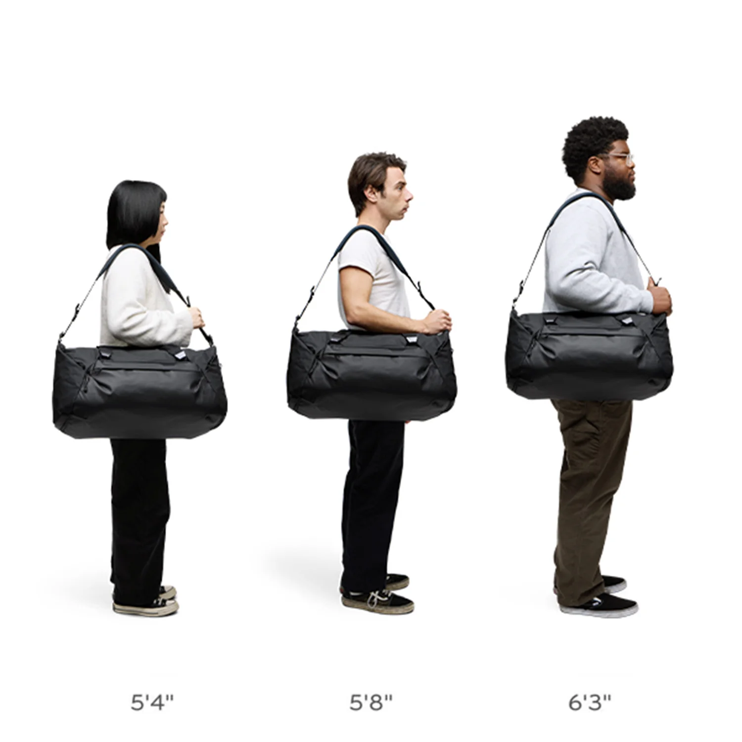 Travel Duffel | 35L | Black - Image 14