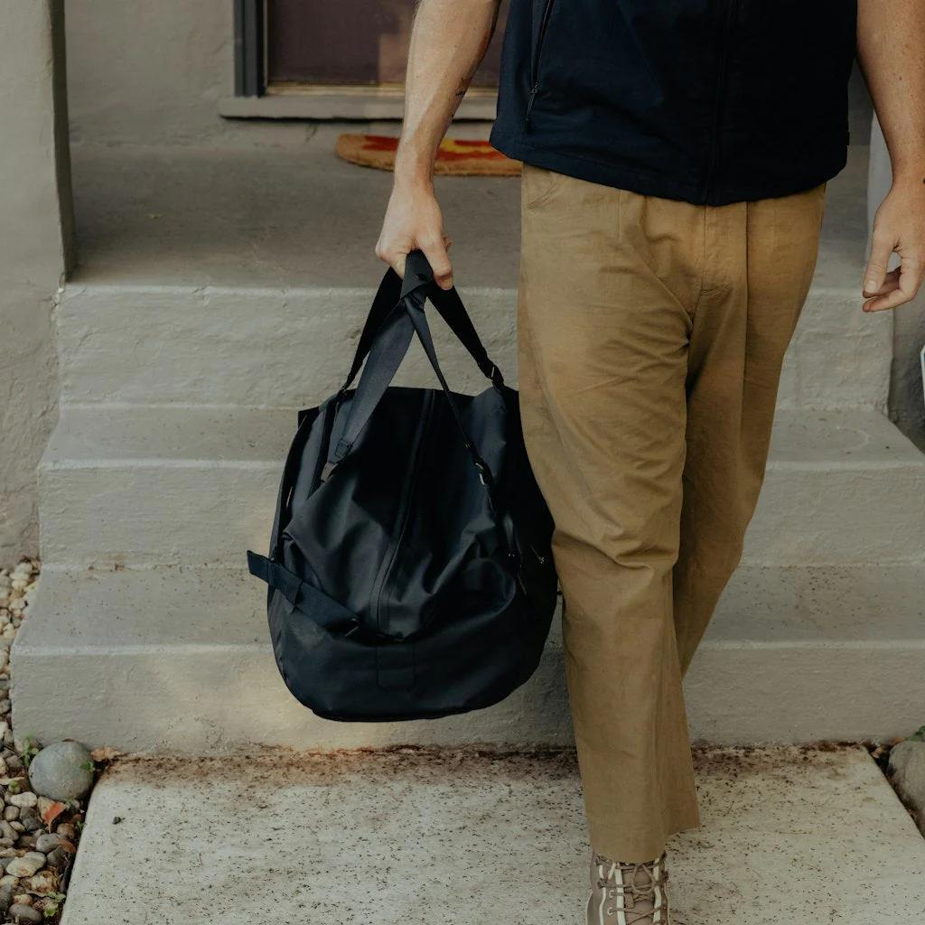 Travel Duffel | 50L | Black - Image 11