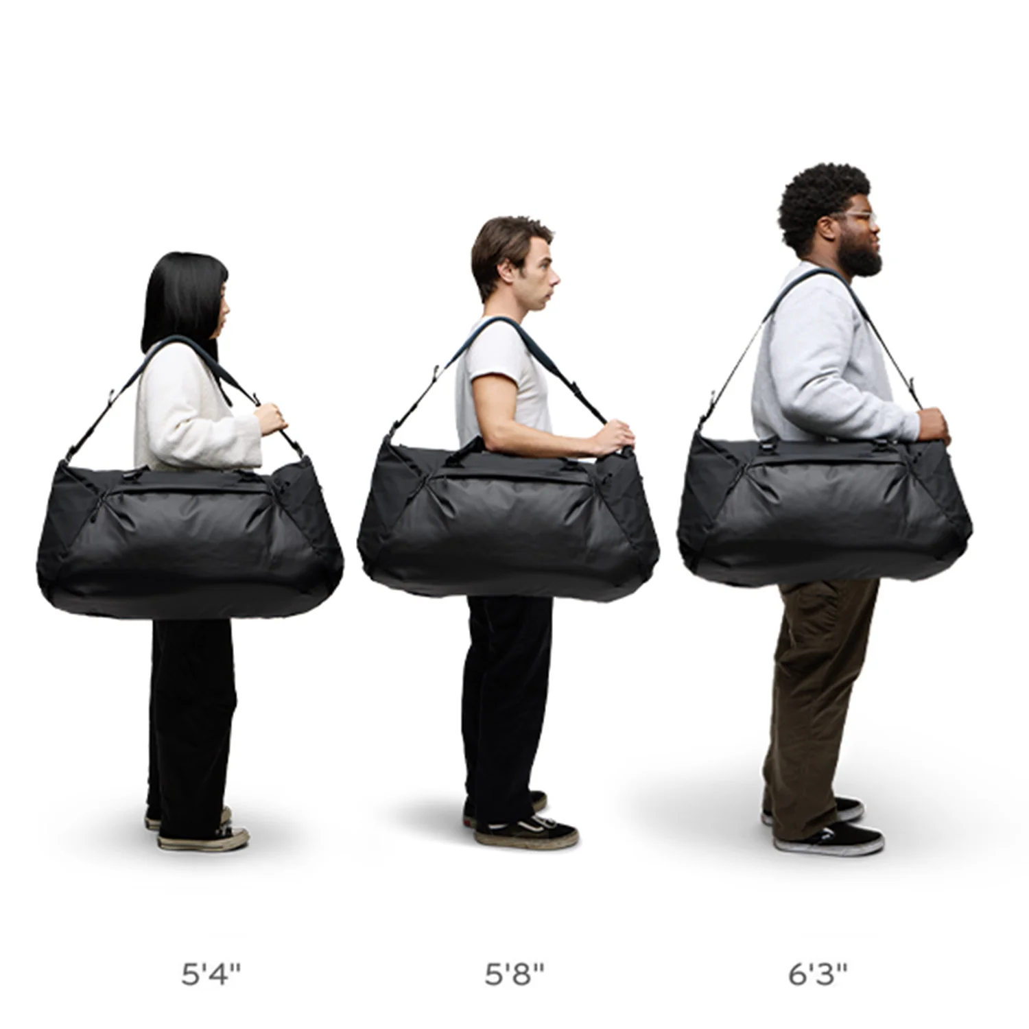 Travel Duffel | 65L | Black (PFAS) - Image 6