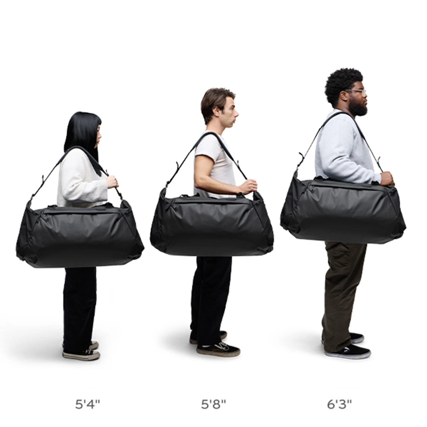 Travel Duffel | 80L | Black - Image 9